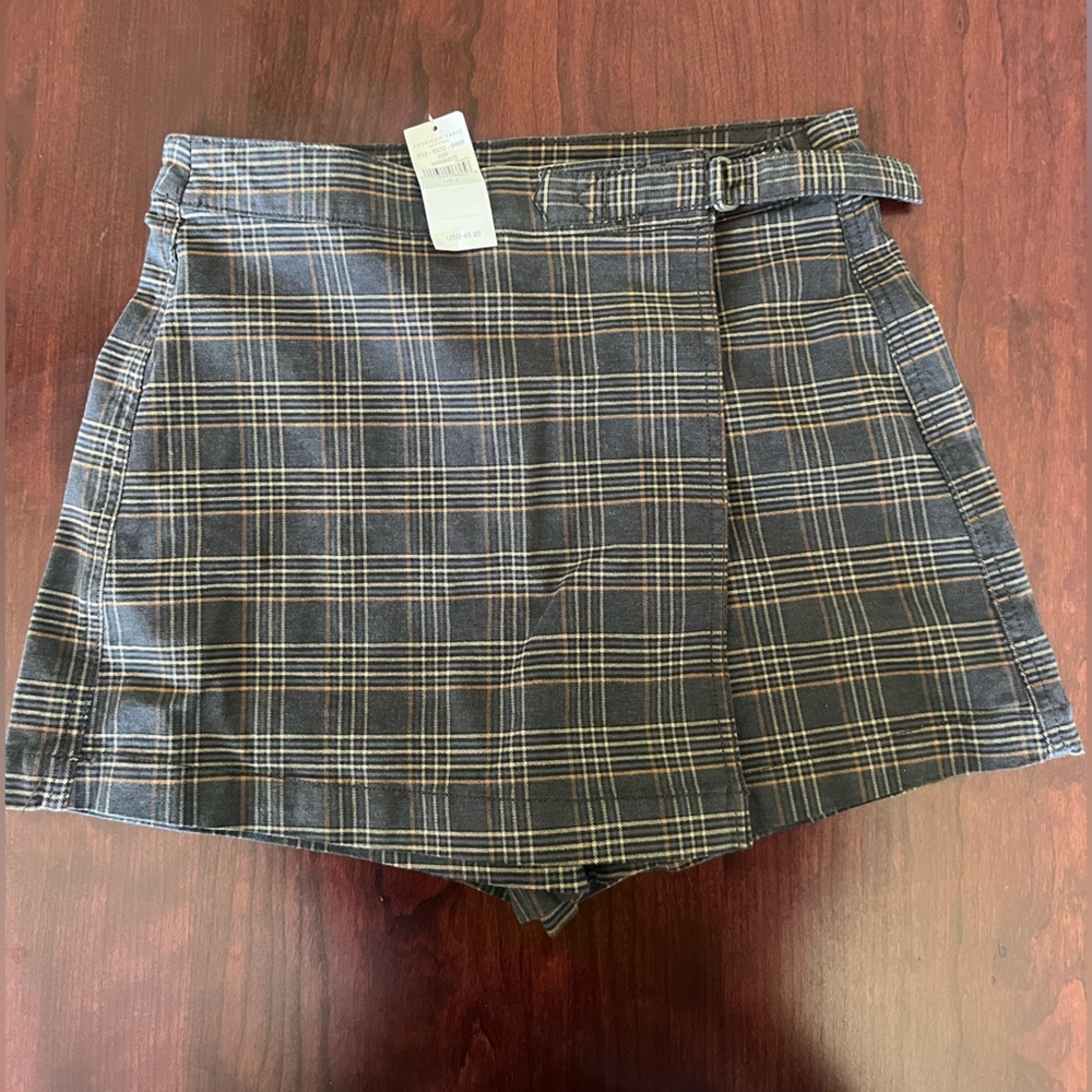 American Eagle Plaid Skort